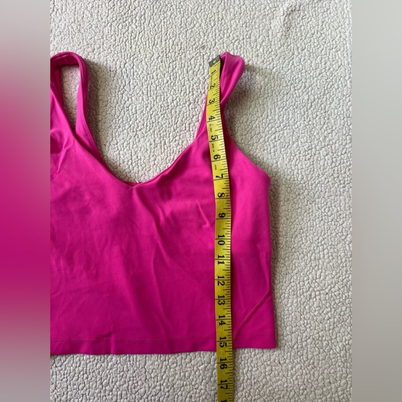 LULULEMON ALIGN TANK TOP RIPENED RASPBERRY SIZE 6 - Picture 6 of 6